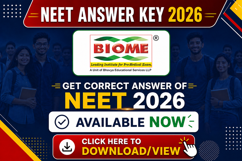 NEET ANSWER KEY - 2026